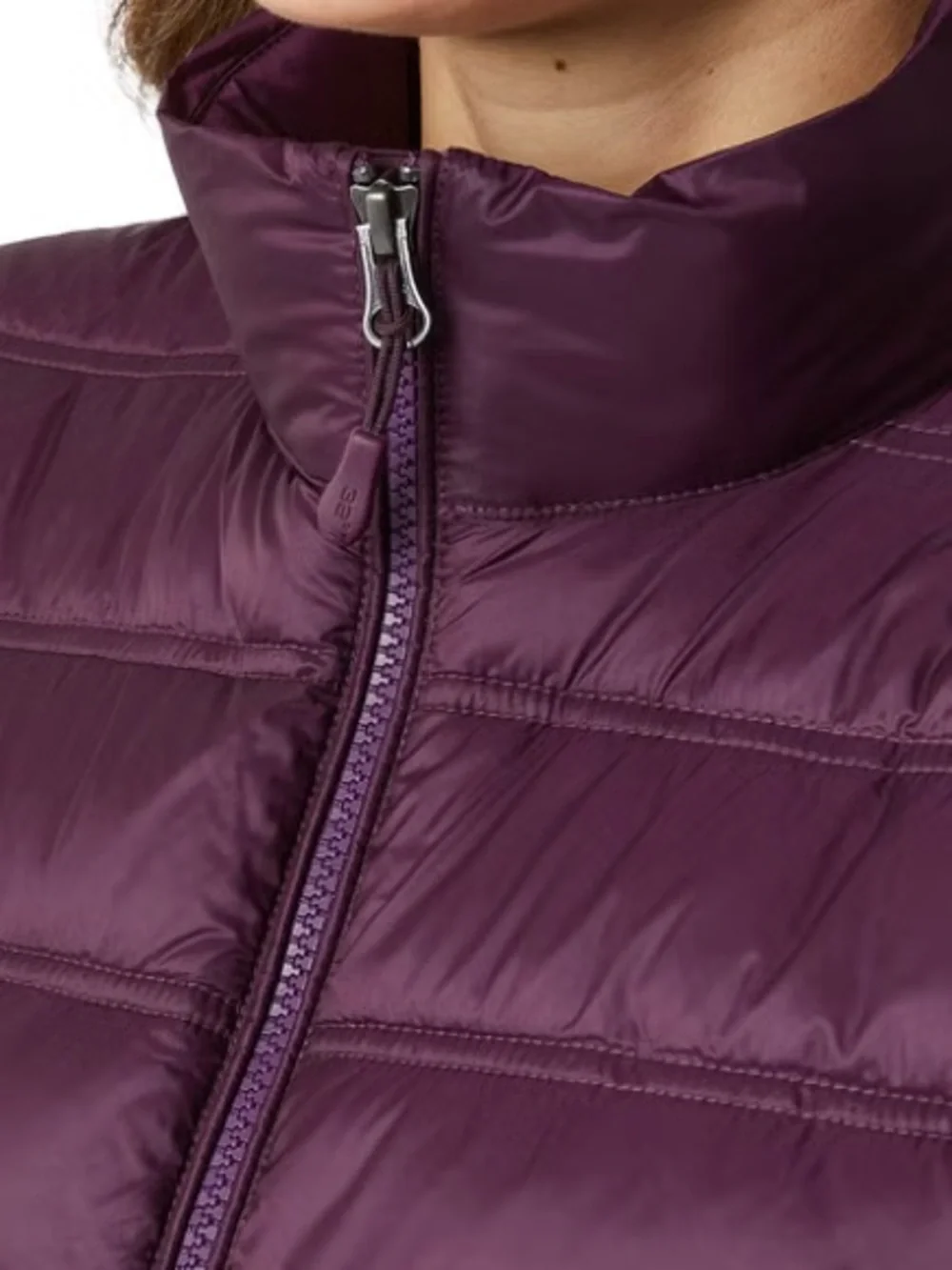 32 Degrees Women's Vest - Dark Purple, Small- NWT
